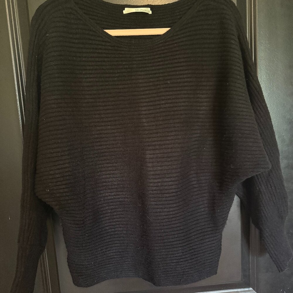 Ribbed Anthro sweater